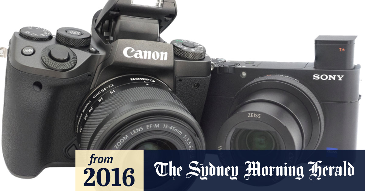 Canon mirrorless v Sony fixed lens everybody wins